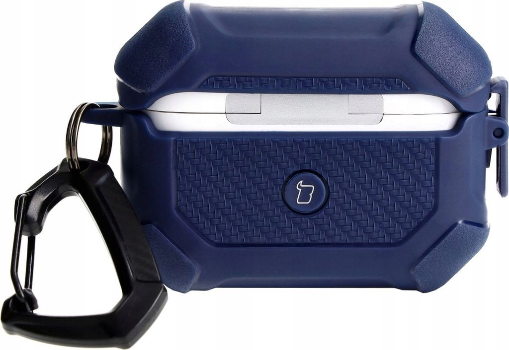 Bizon Case Kopfhörer Rüstung Apple Airpods Pro 2 marineblau