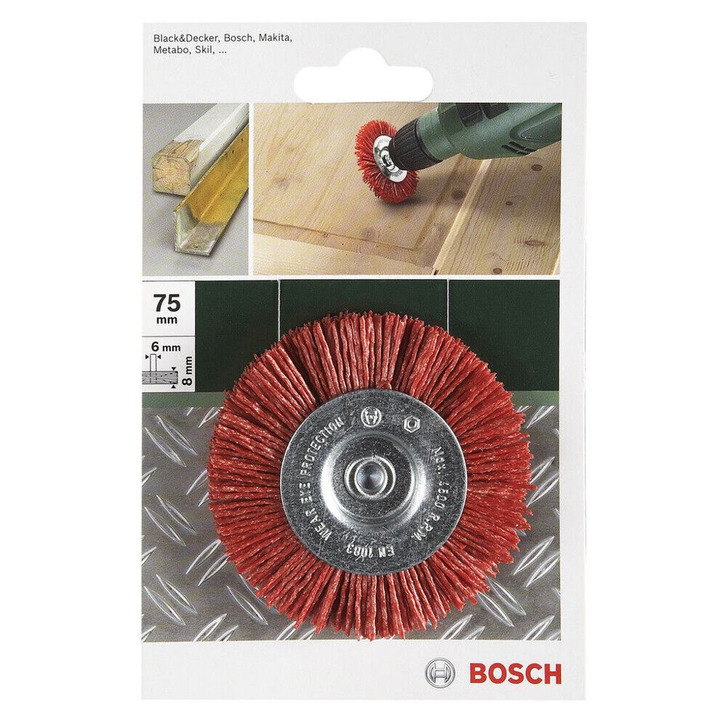 Bosch 2 609 256 535, Speichenrad, 6 mm, 7,5 cm, 1 mm, Produktbild 