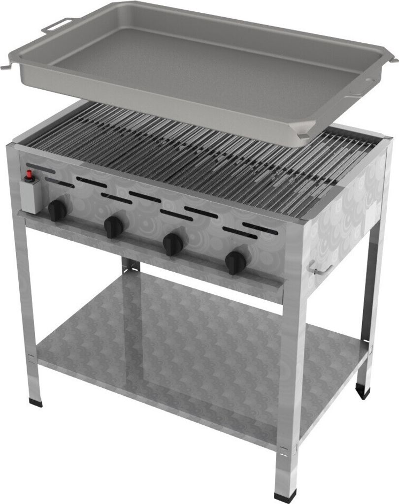 Gasbräter 4-flammig