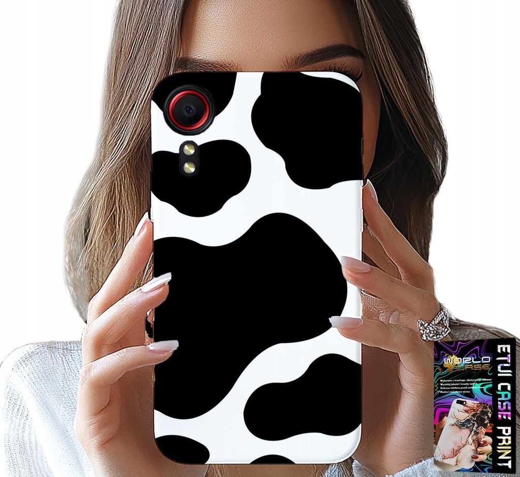 Hülle Für Samsung Galaxy Xcover 7 - Schwarz-Weisse Produktbild 