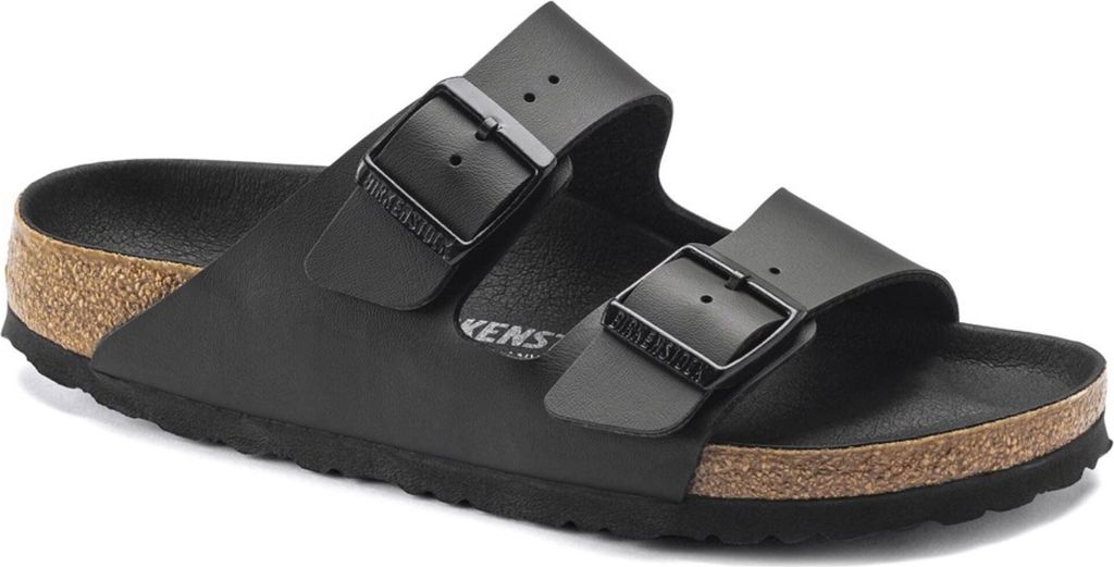 Birkenstock Arizona Schwarz Schmales Fußbett - Slipper - 1019069