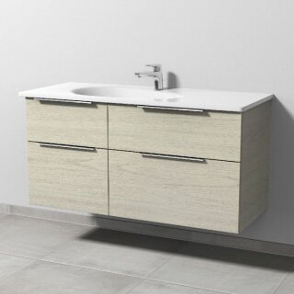 SANIPA UM66769 Waschtischunterbau mit Auszügen 3way