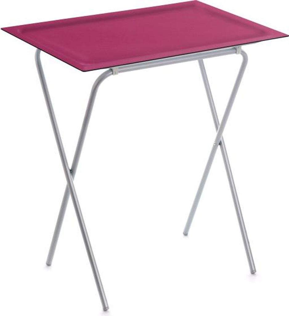 DON HIERRO - Beistelltisch klappbar ADA mit abnehmbarem Tablett, platzsparend