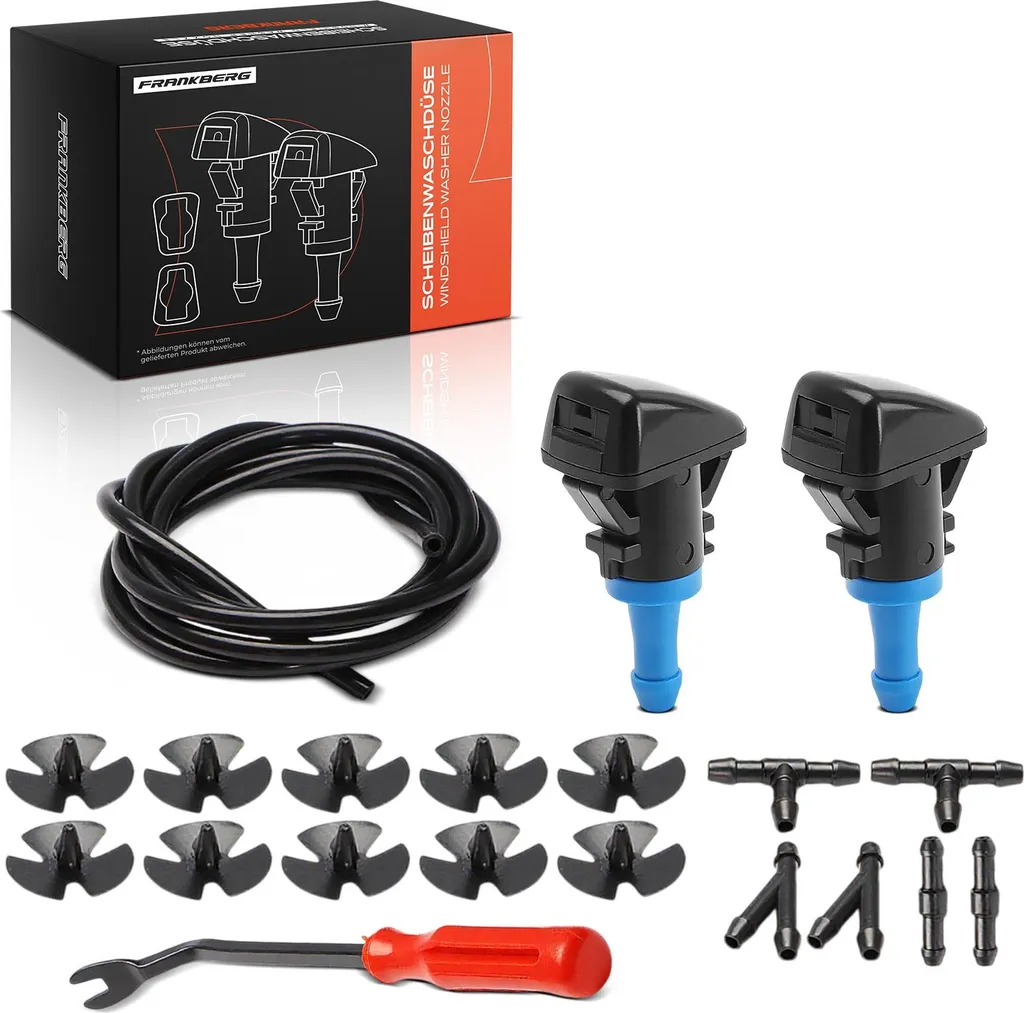 Kit Buse de Lave-Glace Avant pour Dodge Coupé et Lancia Flavia 2 Pcs