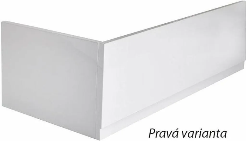 Pannello Vasca Polysan Plain 74x59 cm Bianco 72678 - Prezzo Speciale - 3