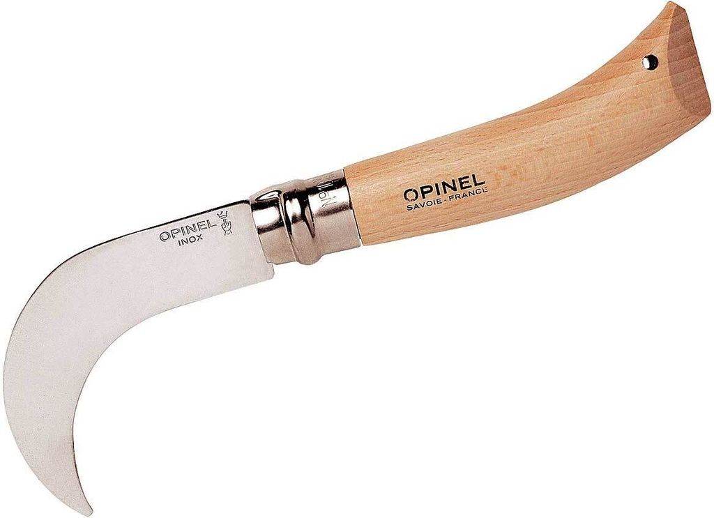 Opinel Gärtnermesser No. 10 weit gebogene Klinge Produktbild 