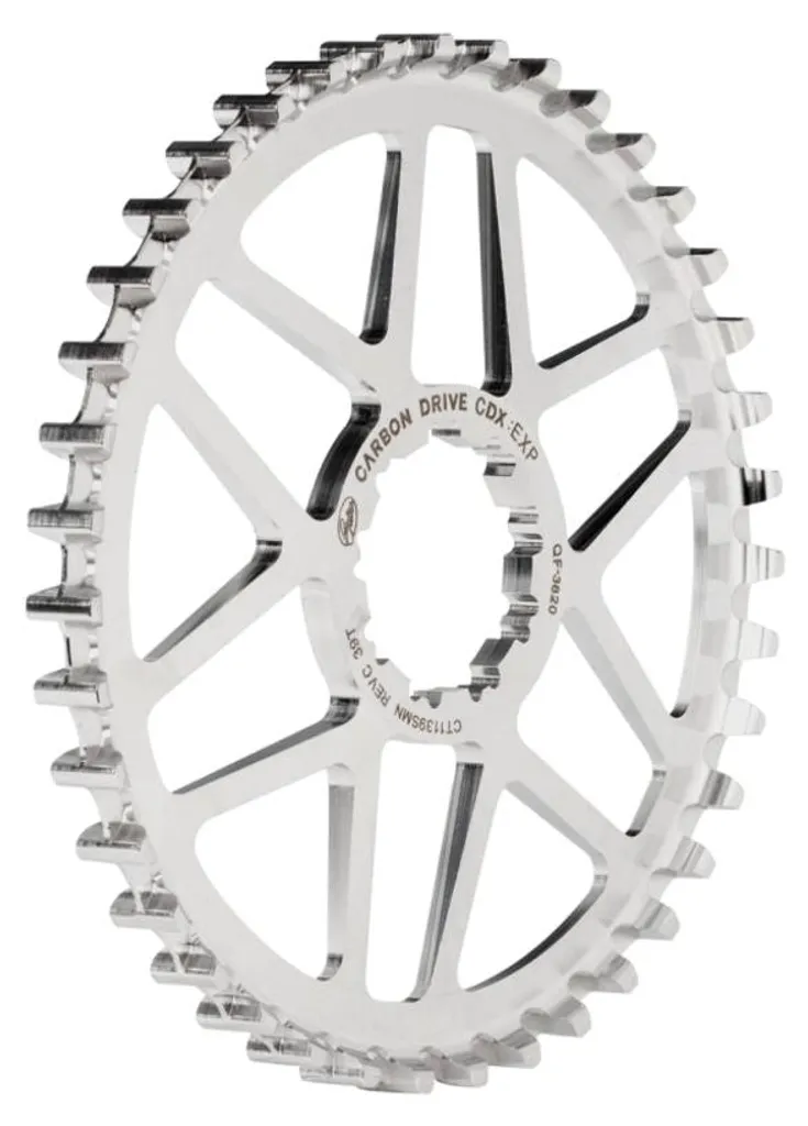 Pignon 39 Dents Gates CDX pour Moyeu Shimano 9-Spline Vélo de Ville Bio