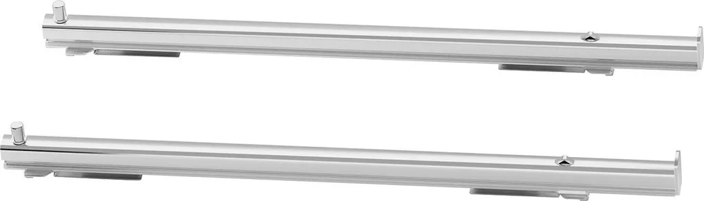 Kit Rails Smeg GTT Argent Extraction Totale pour Four Largeur Standard