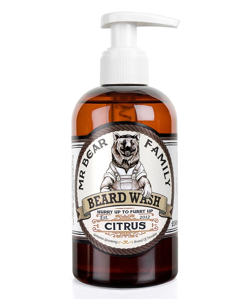 Mr Bear Family Beard Wash Citrus 250ml Obrázok produktu 