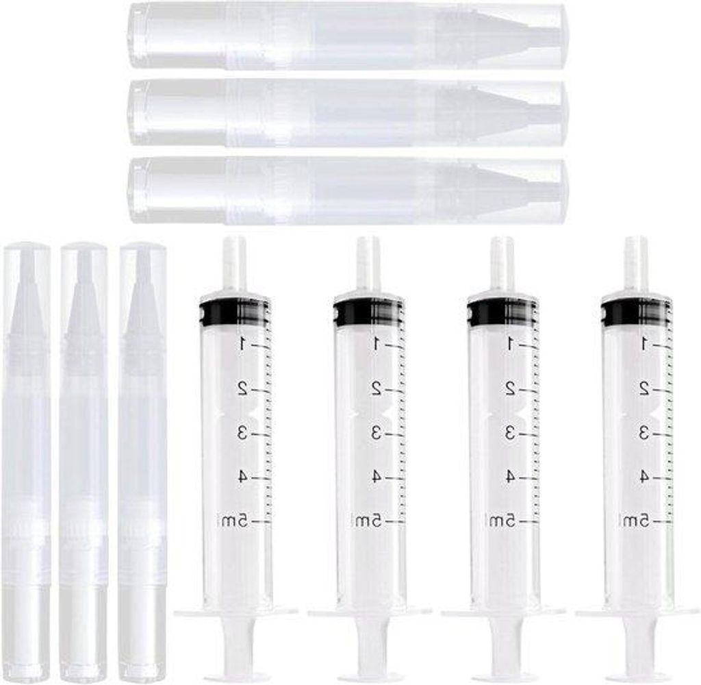 Wandfarbenkorrekturstifte - Pack von 10, 6 nachfüllbare Stifte mit 4 5 ml Spritzen