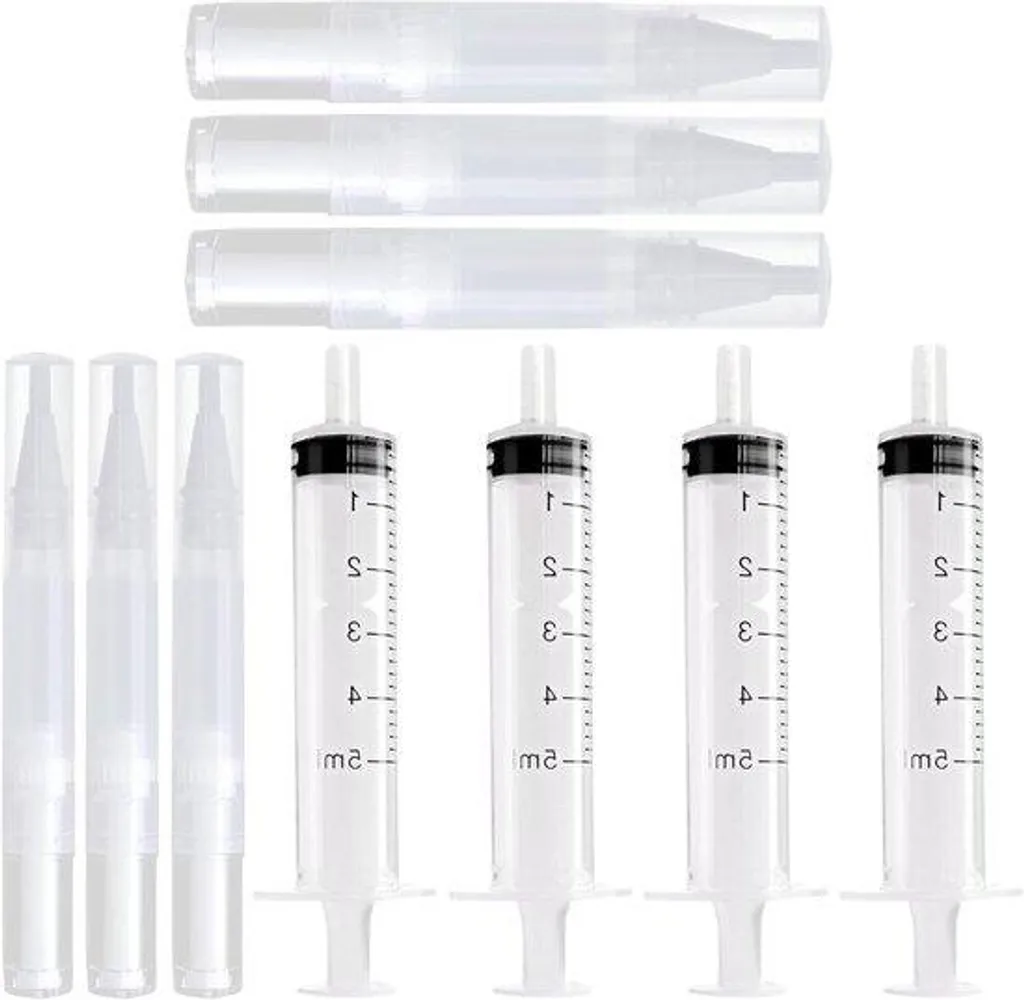 Lot de 10 Stylos Correcteurs Murs avec 6 Stylos et 4 Seringues de 5 ml