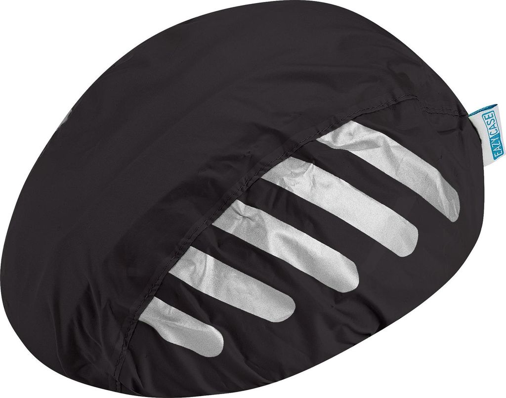 EAZY CASE Fahrradhelm Regenüberzug, Regenschutz für Helme, wasserabweisender Helmüberzug, Reflektor Helmschutz Regenabdeckung für mehr Sicherhe...