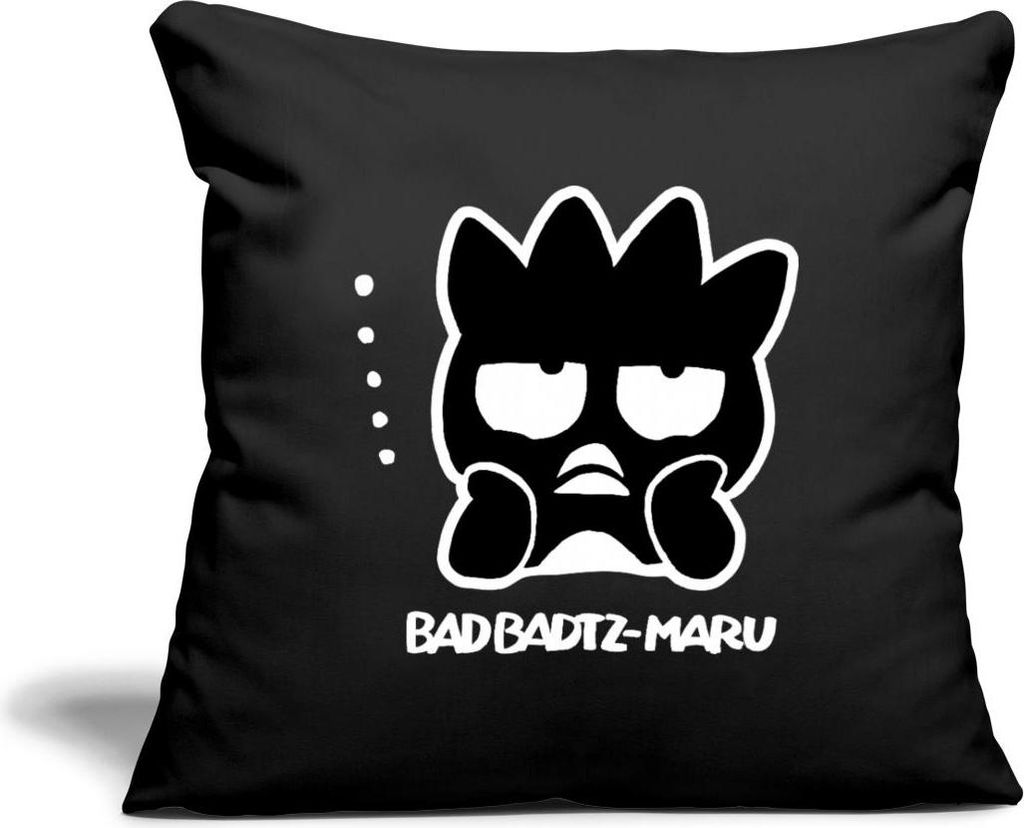 Spreadshirt Bad Badtz-Maru Portrait Kissenbezug 45x45 cm, One size, Schwarz