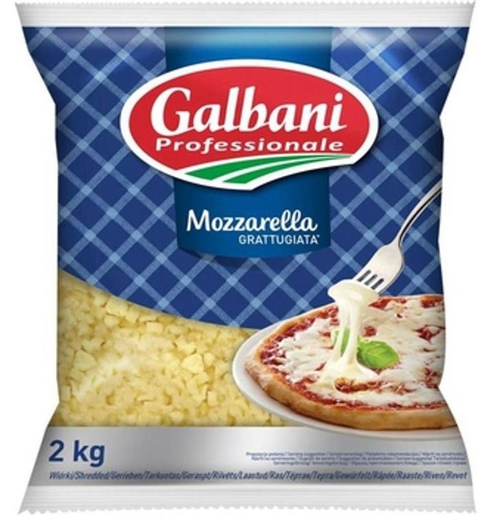 Mozzarella Galbani wiórki 2 kg Zdjęcie produktu 