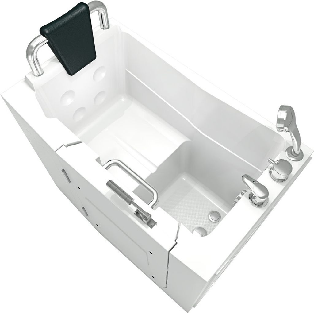 Sitzbadewanne Senioren Wanne Sitzwanne mit Tür S08-A-L Produktbild 6