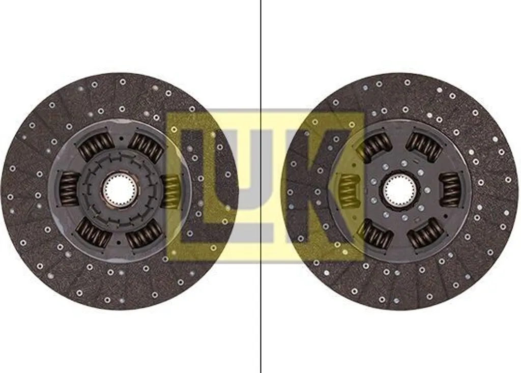 Disque d'embrayage anti-patinage 430mm pour pannes de camion LuK