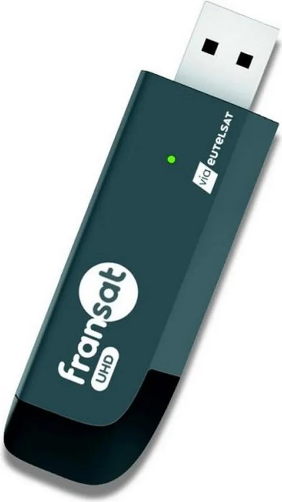 Remplacez votre décodeur encombrant par la Clé TV Fransat 4K CGV E-Stick