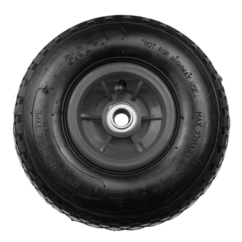Sackkarrenrad 260x85 mm 3.00-4 Bollerwagenrad, Luftrad, Produktbild 7