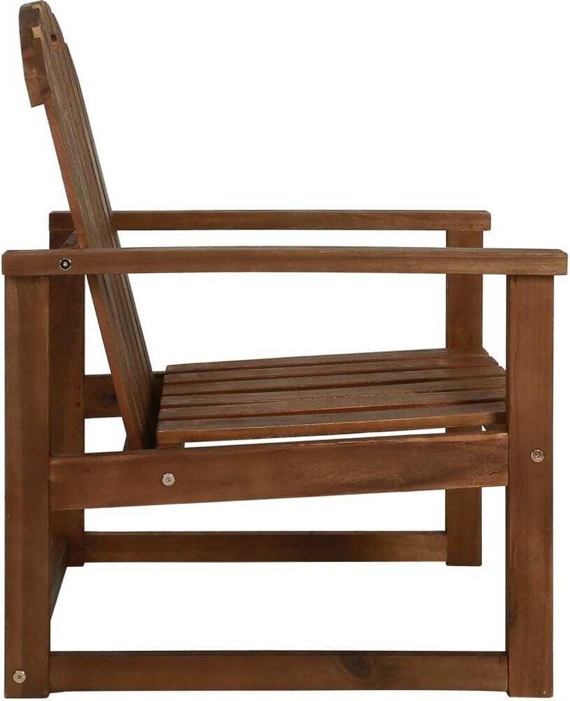 "im Sonderangebot"Outdoor-Stuhl/Picknickstuhl - Garten-Armlehnstühle 2er Set - Gartensessel - Massivholz Akazie - 60x63x79 cm DEMöbel 3814716