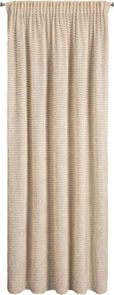 EUROFIRANY | Vorhang - 135 x 270 cm - beige Gardinen - Elegant