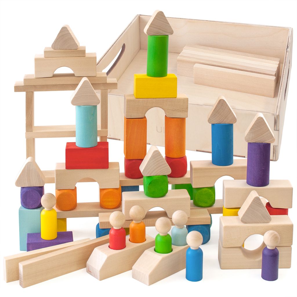 Ulanik Großes Holzspielset „Zauberschloss“ Produktbild 