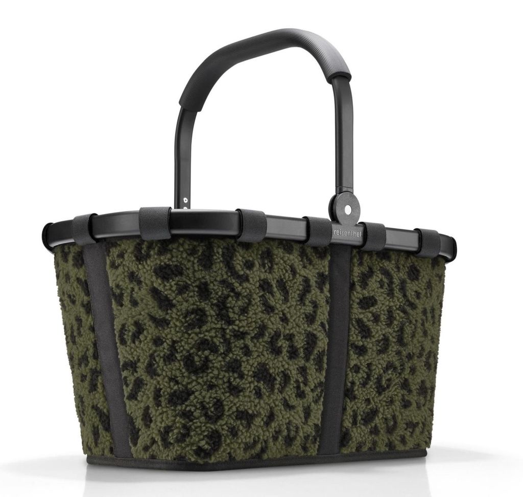 Reisenthel carrybag, Schwarz, Braun, Aluminium, Polyester, Produktbild 