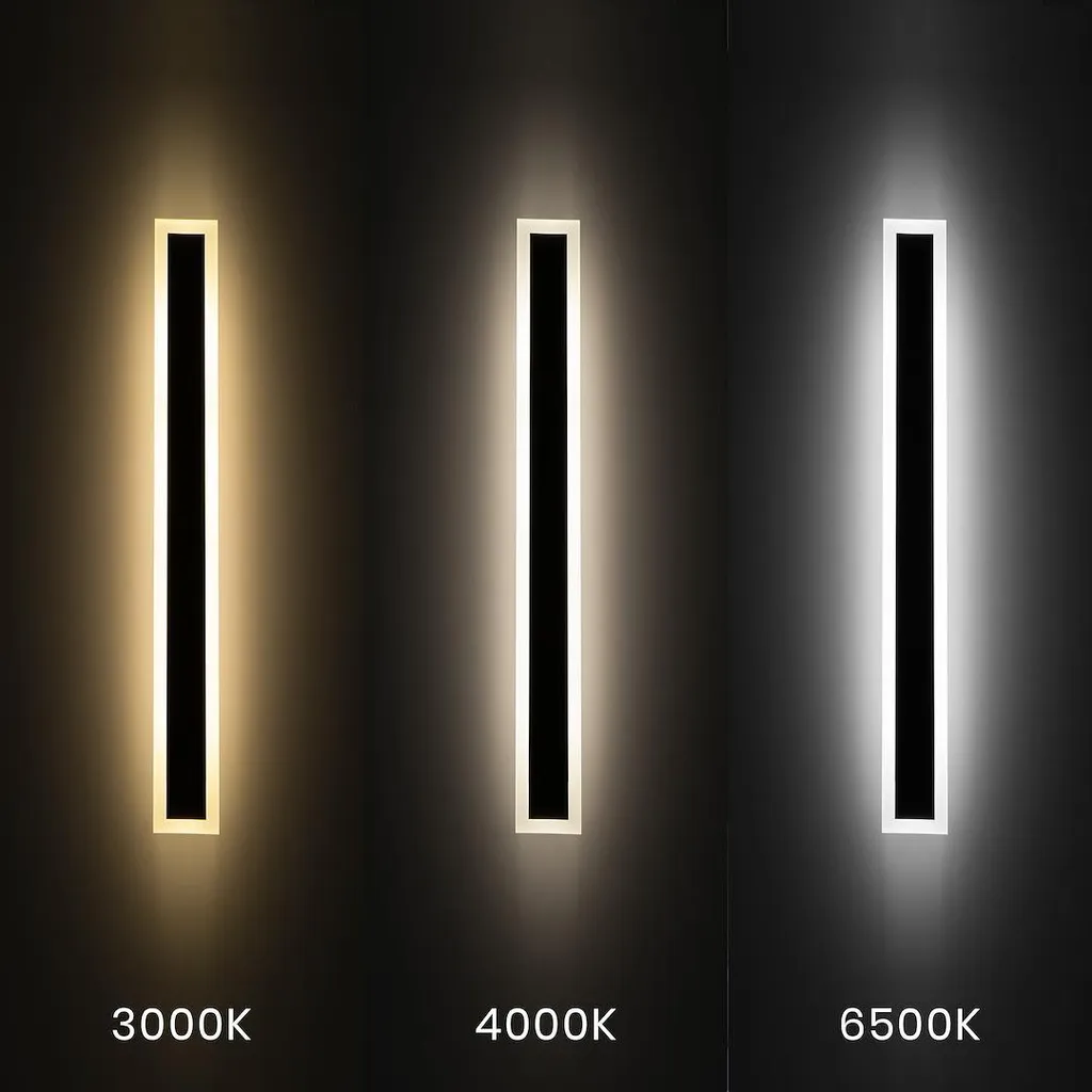 Applique murale extérieure 100cm pour terrasse et balcon LED 25W 3CCT