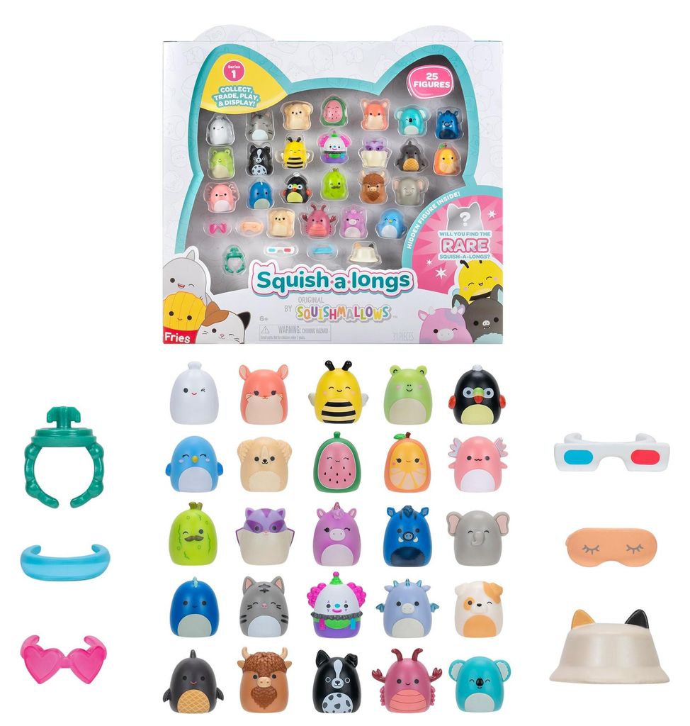 ORBICO: Set de figuras "Squish a longs", incluye 25 figuras Imagen del producto 