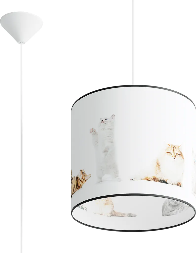 Suspension de Salon Multicolore MRUCZKA Pure Lume 95cm Idéal Grande Hauteur