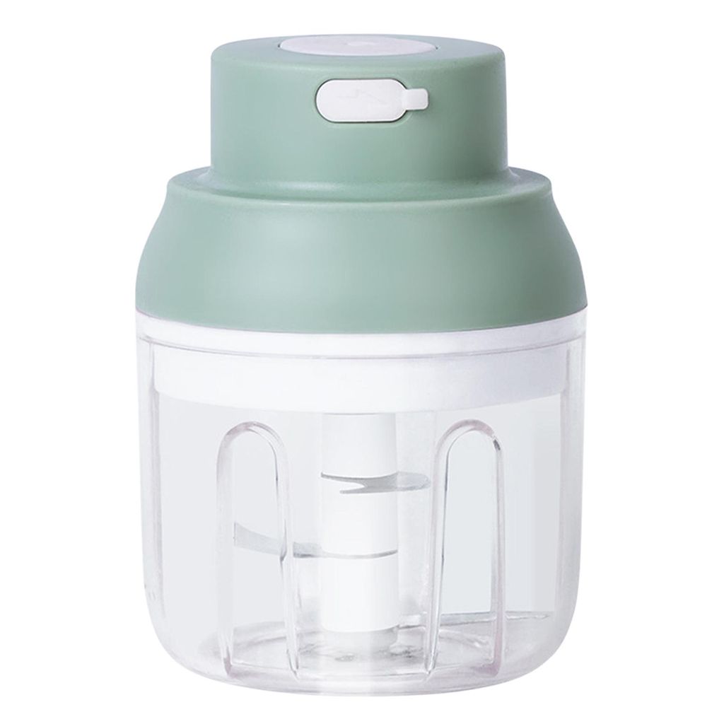 Elektrischer Mini-Knoblauchschneider, multifunktionaler Zerkleinerer mit USB, kabellos, zum Zerkleinern von Gemüse, Obst, Zwiebeln, Knoblauch, Sal...