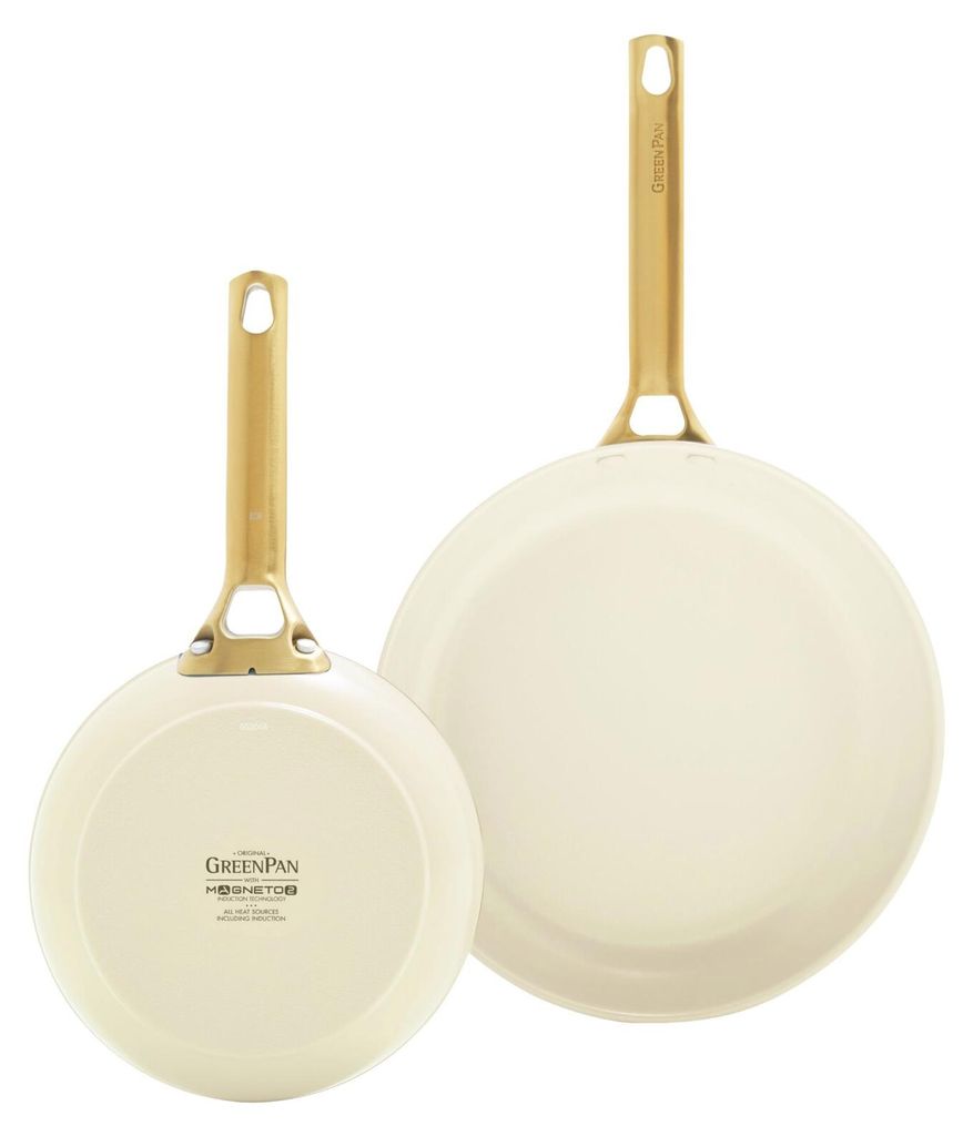 GreenPan Padova Reserve, Frittierset, Cremefarben, Produktbild 