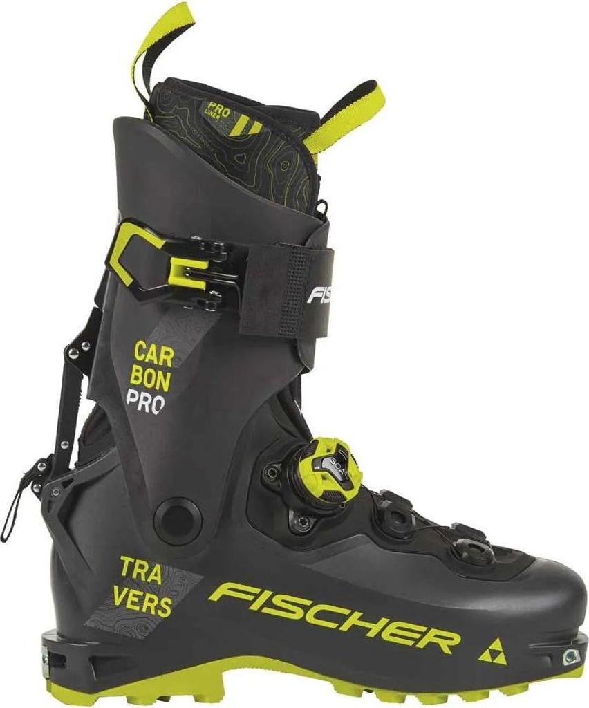Fischer Travers Carbon Pro Alpin-skischuhe Schwarz 29.5 Schwarz 29.5