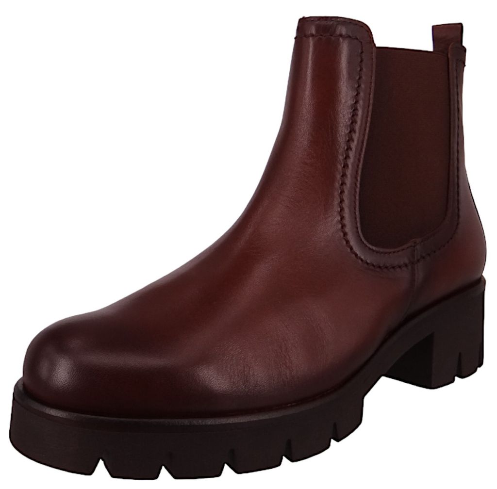 Gabor Damen Elegante Stiefelette Chelsea F-Weite 51.710 Braun
