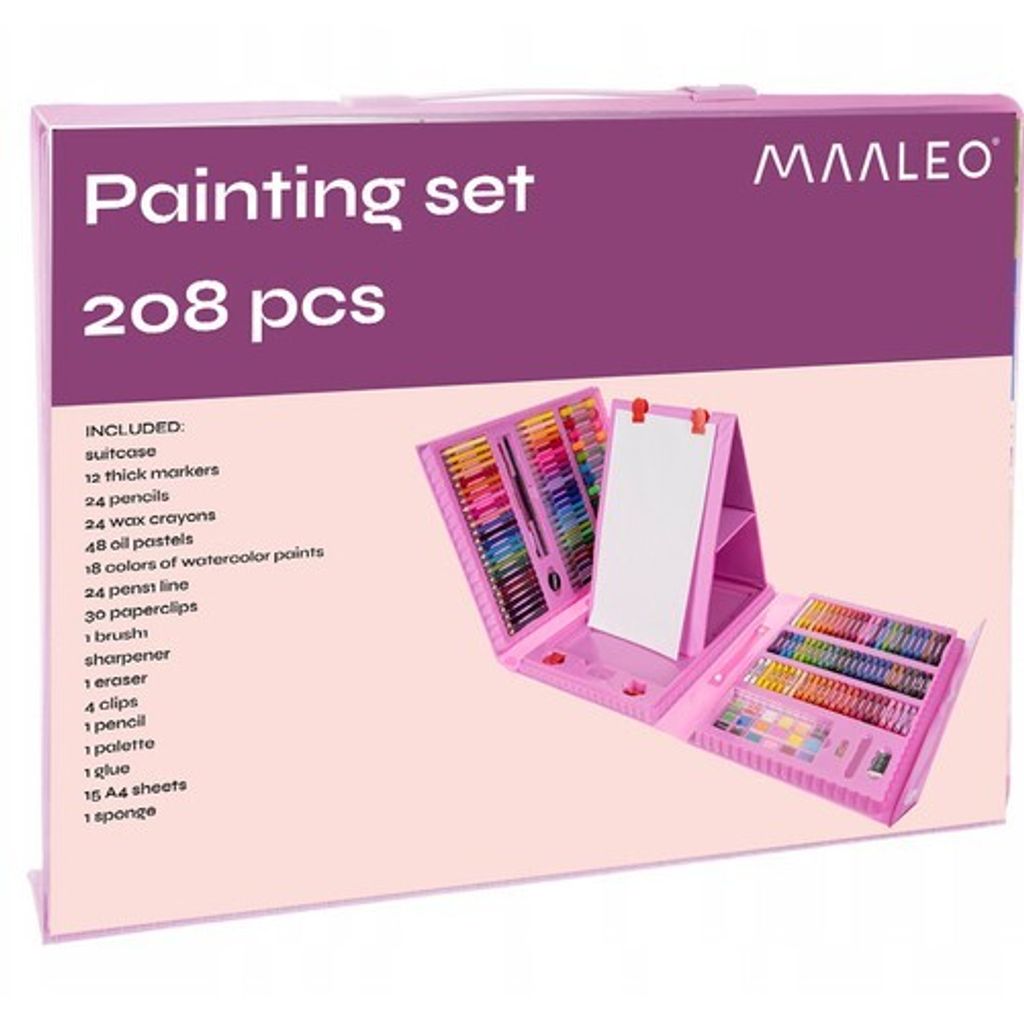 Malset 208 Stück im Koffer Produktbild 27