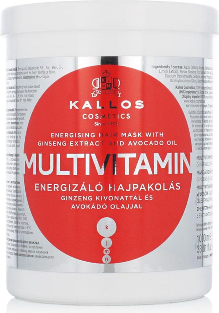 Kallos Multivitamin Energising Hair Mask 1000 ml Obrázek produktu 