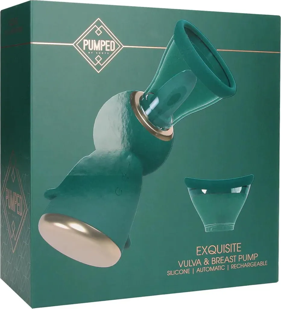 Tire-lait rechargeable Exquisite vert forêt - Double zone et silicone - 2