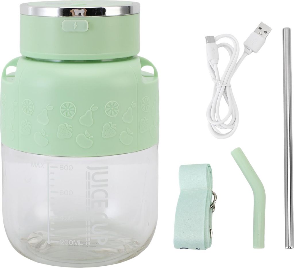 Přenosný odšťavňovač, 800 ml, dobíjecí, odnímatelný, Obrázek produktu 