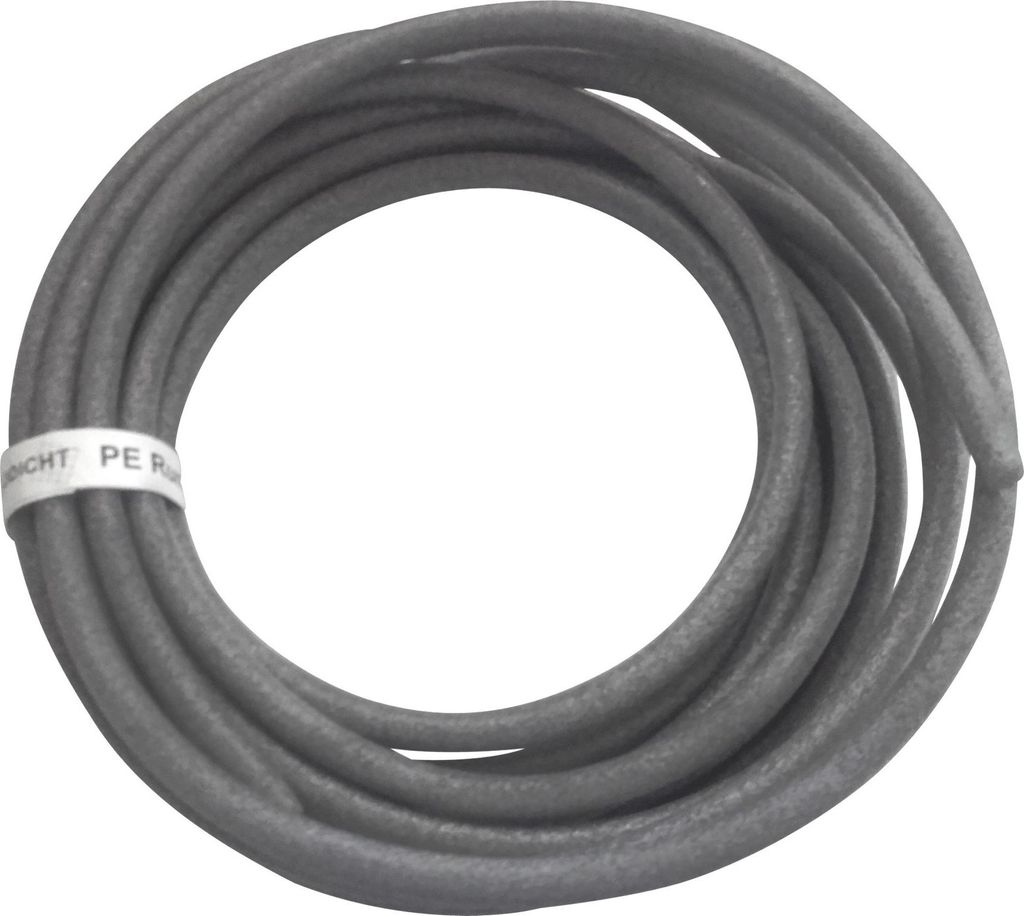Fugen PE Rundprofil Rundschnur Ø 6mm x 10m grau Produktbild 