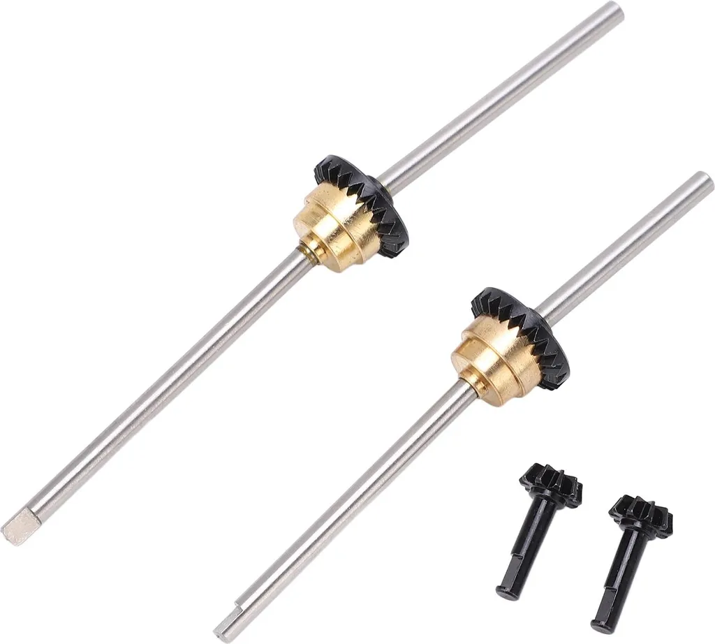 Set differenziale in lega di alluminio anteriore e posteriore per WPL C14 C24 C34 C44 B14 B16 B24 B36 1/16 RC Car