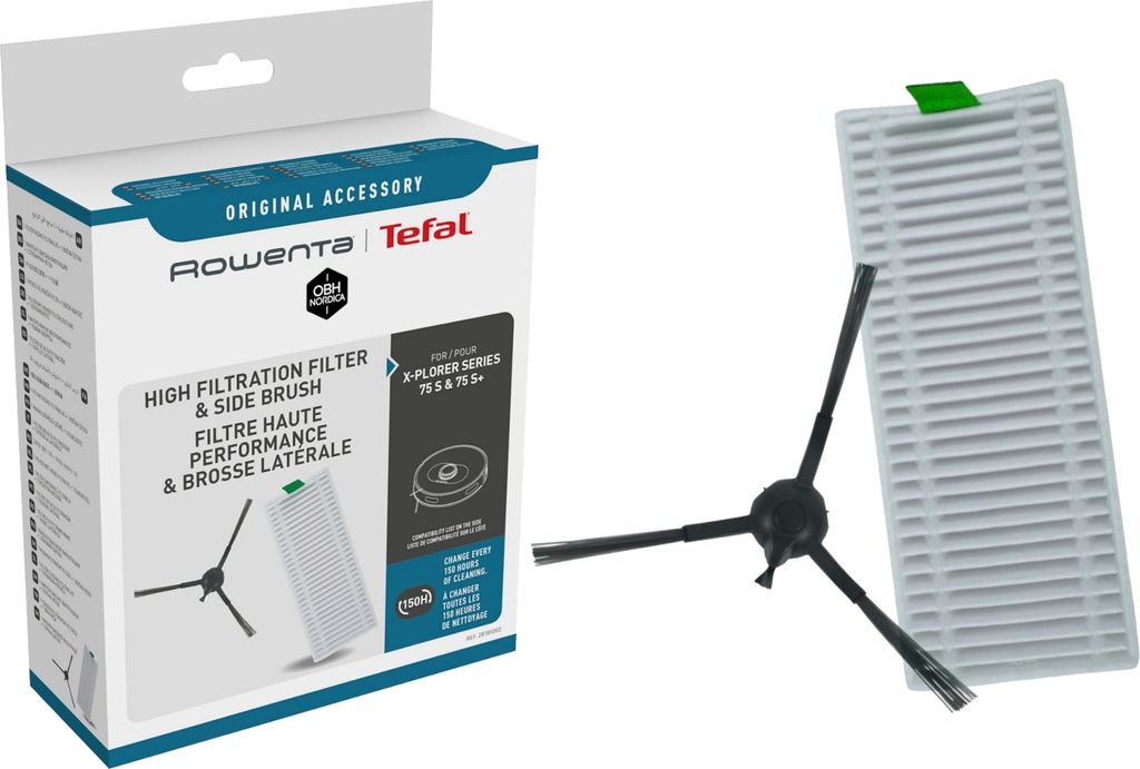 Rowenta ZR185002 Brosse + filtre pour RR8567 RR8585 RR8587 Image du produit 