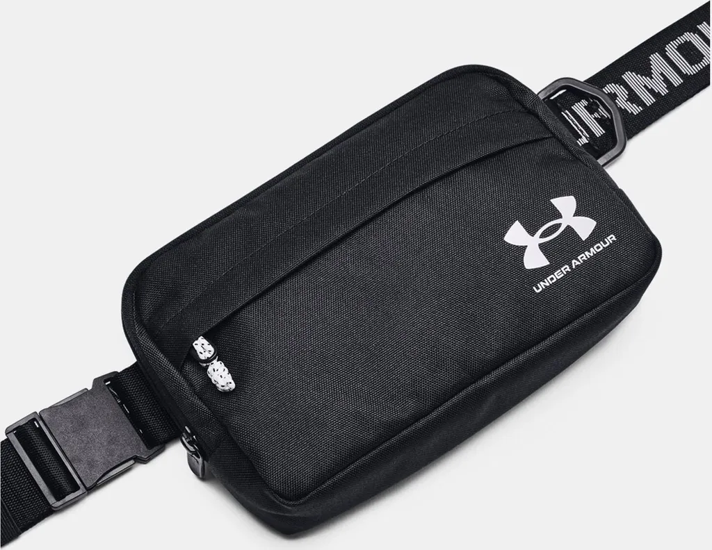 Sac banane Under Armour UA Loudon WB noir pour le sport