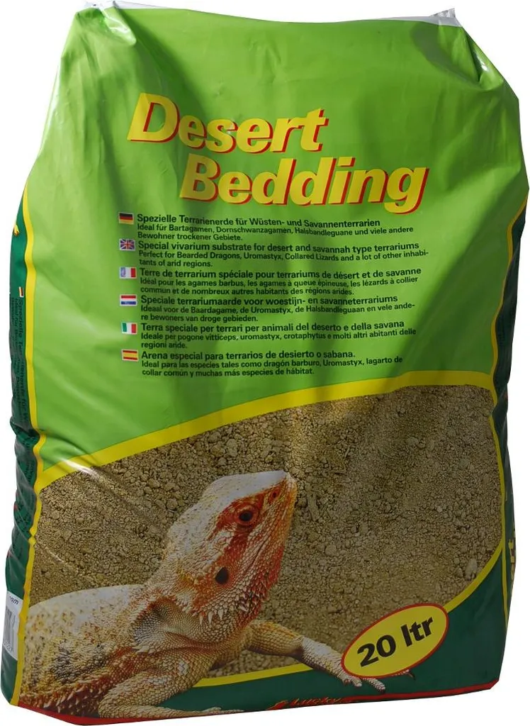 Desert Bedding Natur 20L - Évitez les occlusions et favorisez le creusement