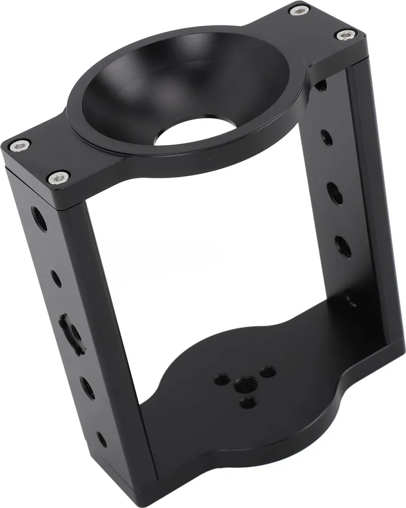 Solution de montage tête plate sur bol 75mm - Adaptateur alu avec vis