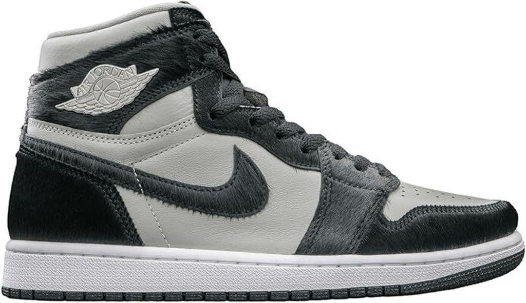 Nike Air Jordan 1 Retro High OG Twist 2.0 Medium Grey Black White Sneaker - EU 44,5