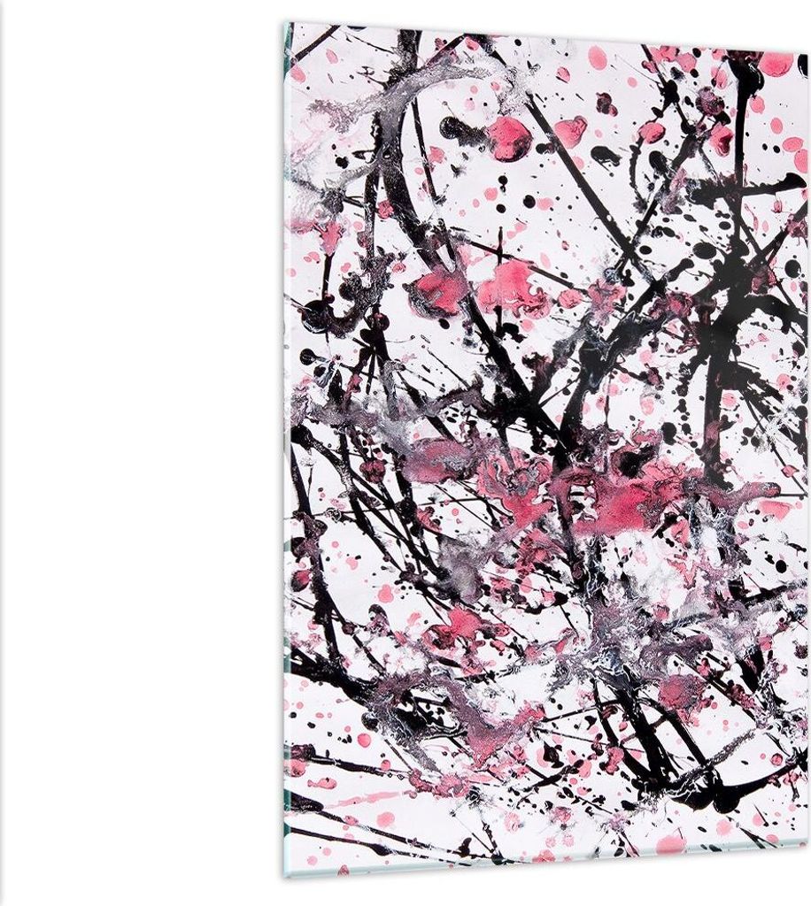 Bilder auf glas - Einteilig - Abstraktion modern - 80x120cm Produktbild 