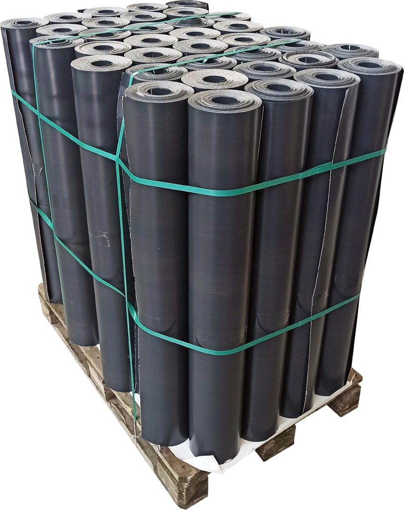 1 Palette 36x Abdeckpappe Milchtütenpapier grau 1,15 x 43 m schwere Qualität beidseitig PE beschichtet 300 g/m²