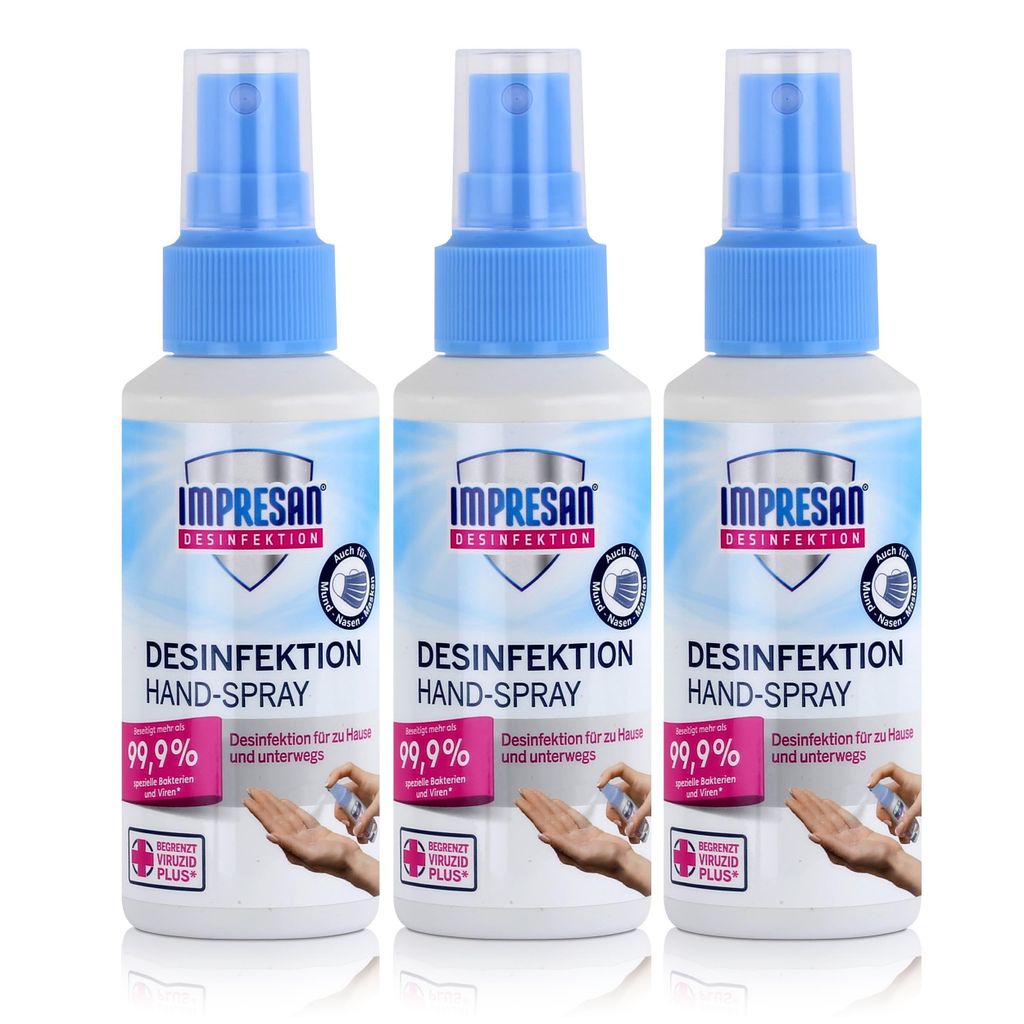 Impresan Hand-Spray 100ml - Hygienische Sauberkeit ohne Produktbild 