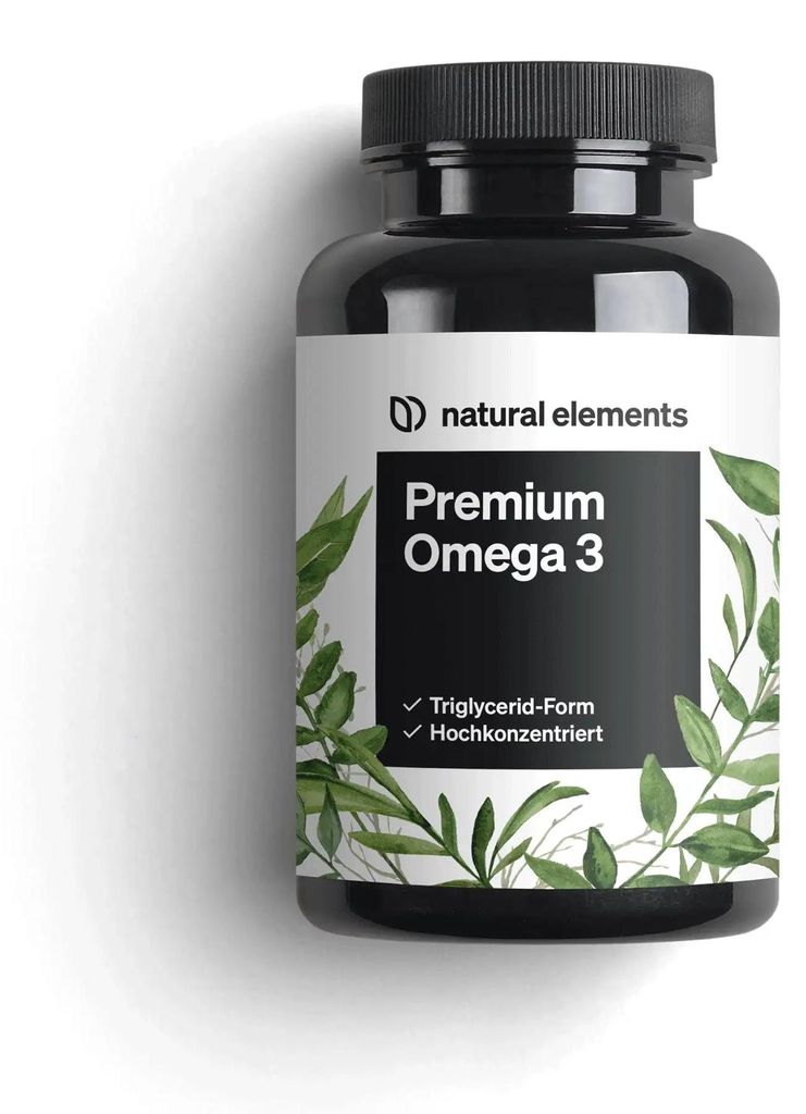 Premium Omega 3 Fischöl Kapseln - 120 Kapseln_für 4 Monate