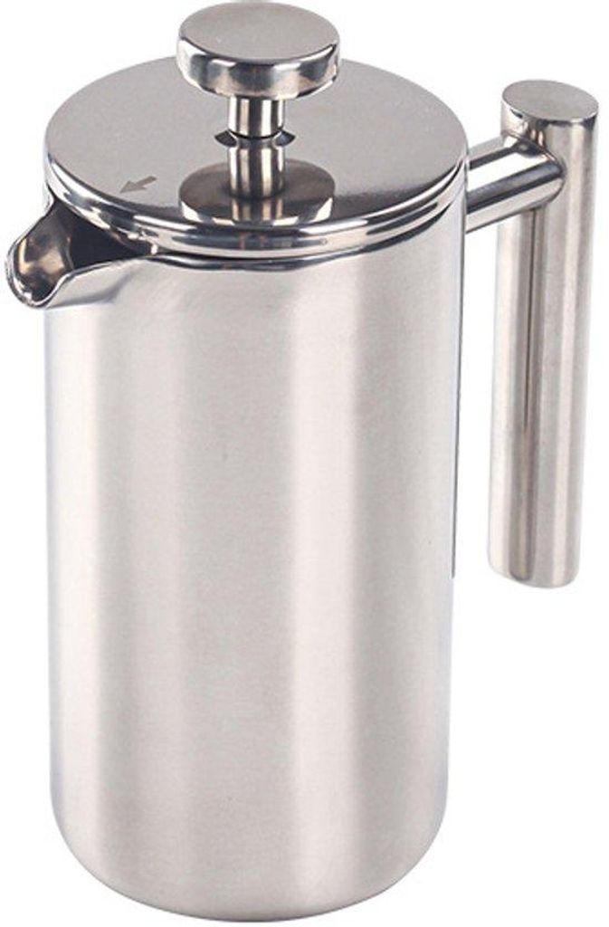 Kaffee-Druckgerät, 1,5 Liter, Edelstahl, doppelwandig Produktbild 