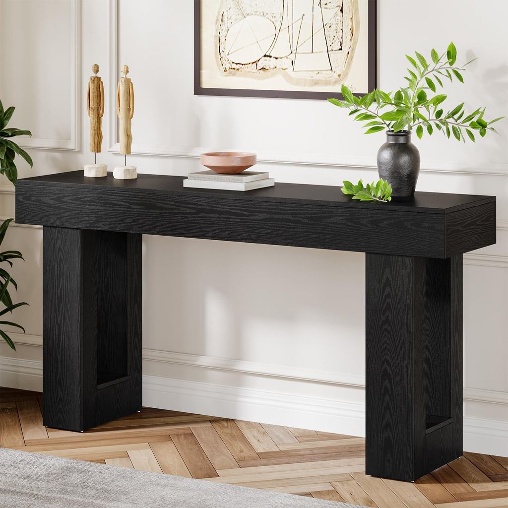 Tribesigns dlhý konzolový stolík, 160 cm, drevený stolík do Obrázok produktu 
